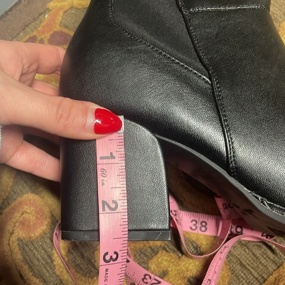 March Fisher Over the Knee Boots Black - Picture 7 of 7